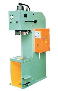 y41型單柱校正壓裝液壓機 產品展示 合肥壓力機械有限責任公司 中國制造業博覽